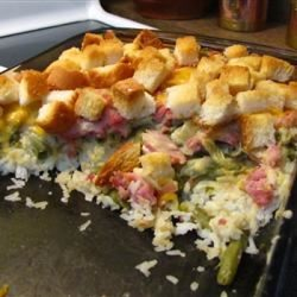 Ham and Green Bean Casserole