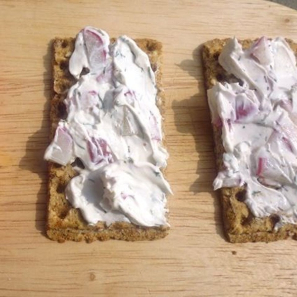 Radish Cream Cheese Spread