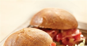 Sweet and Sour Hot Ham Sandwiches