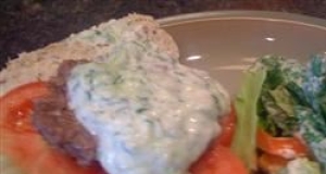 Grilled Gyro Burgers