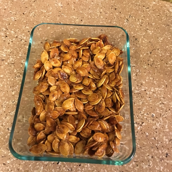 Toasted Pumpkin Seeds with Sugar and Spice