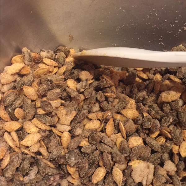 Toasted Pumpkin Seeds with Sugar and Spice