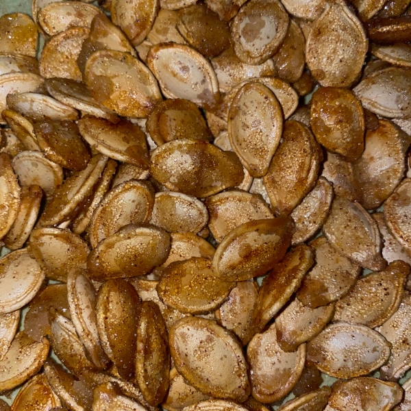 Toasted Pumpkin Seeds with Sugar and Spice