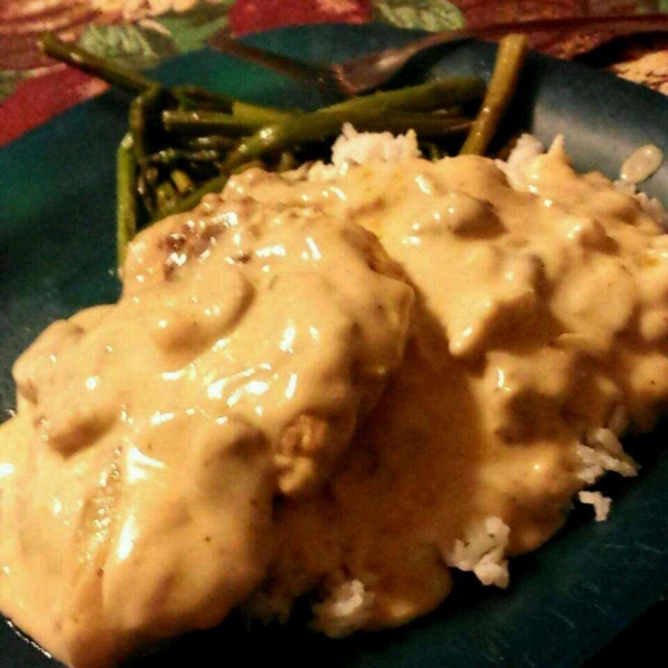 Creamy Pork with Sour Cream Sauce