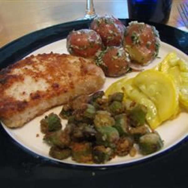 New Potatoes with Caper Sauce