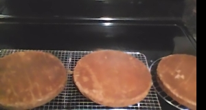 Fresh Strawberry Marble Cake