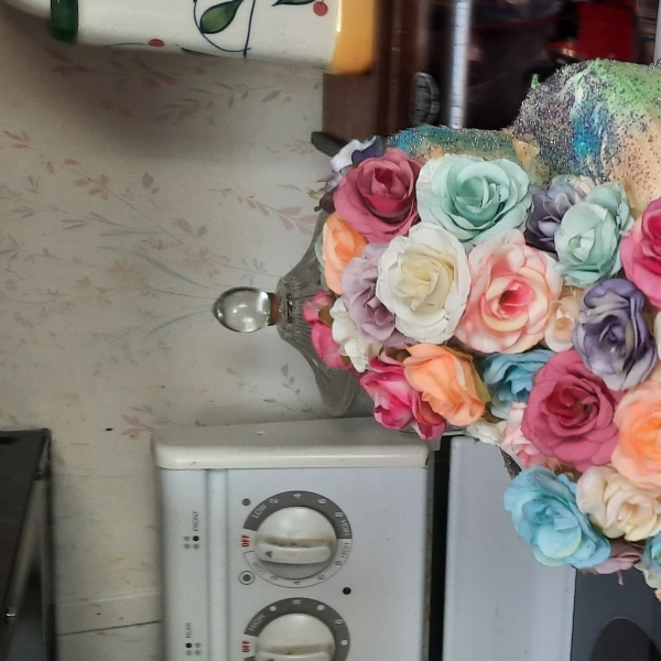 Fresh Strawberry Marble Cake