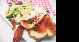 Breakfast Supreme with Avocado, Toast, and Egg