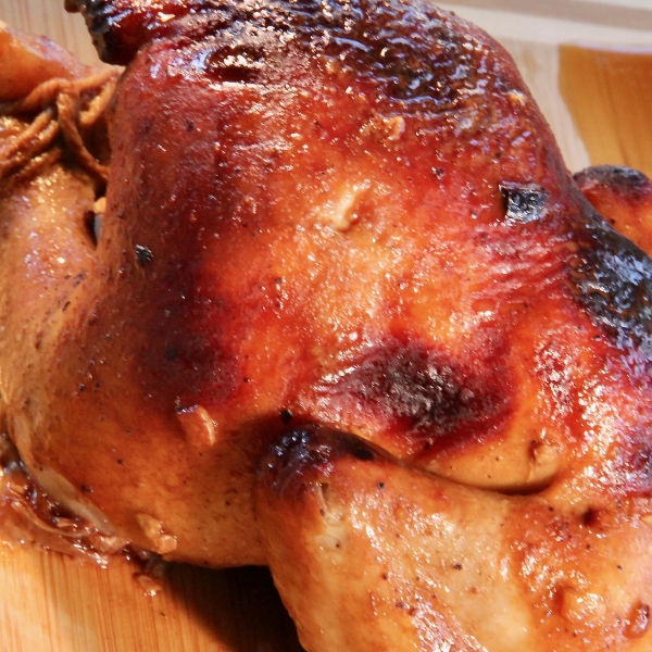 Asian Glazed Cornish Hens