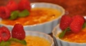 White Chocolate Macadamia Creme Brulee