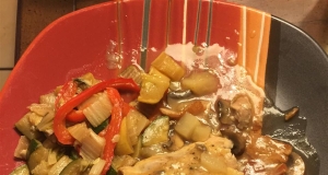 Chicken with Pear Sauce