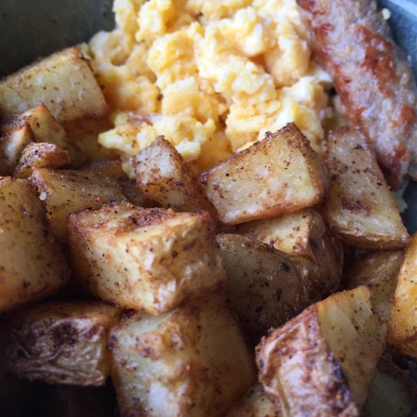 Easy Masala Hash Browns