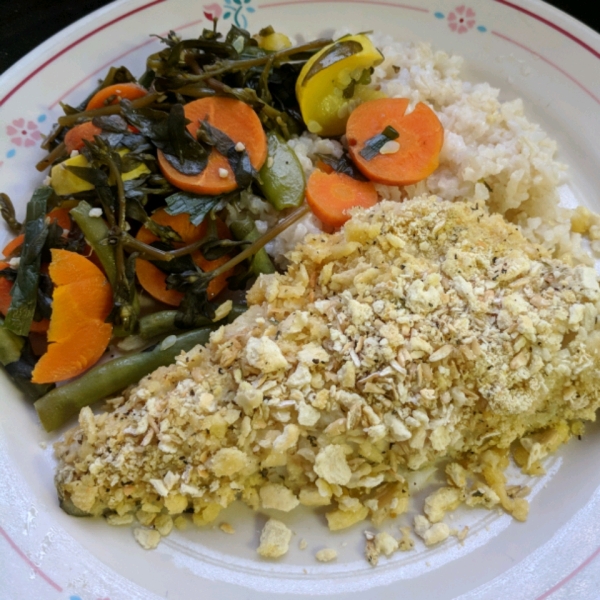 Herb-Crusted Walleye