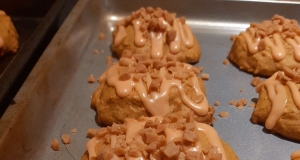 Iced Pumpkin Cookies