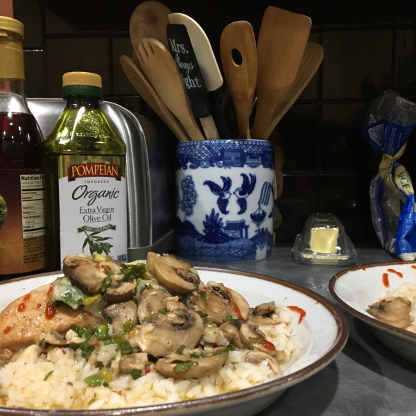 Mushroom and Swiss Chicken