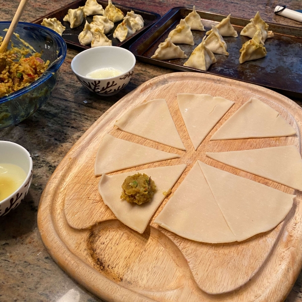Easy Baked Indian Samosas