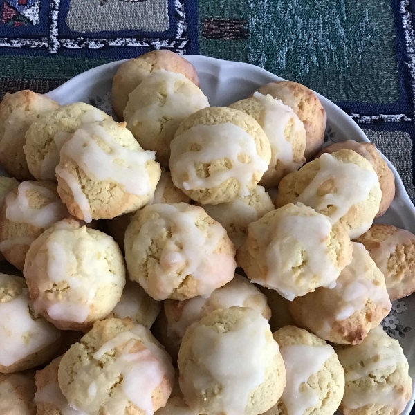 Lemon Pound Cake Cookies