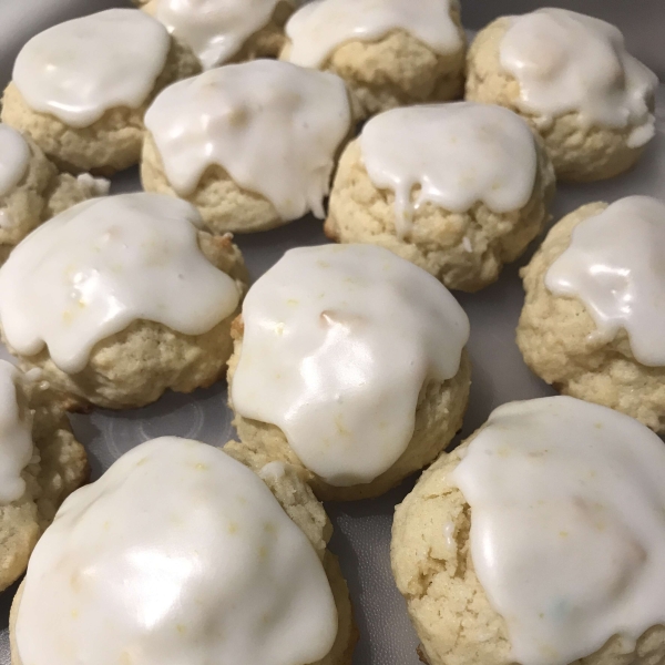 Lemon Pound Cake Cookies