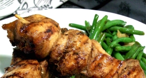 Grilled Chicken with Ginger and Black Bean Sauce