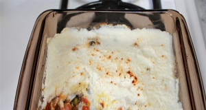 Vegetarian Shepherd's Pie with Mashed Cauliflower