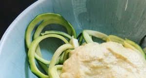 Medium Cheddar Cheese Sauce (Live, Raw, and Vegan)
