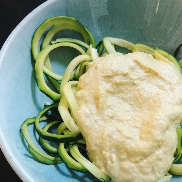 Medium Cheddar Cheese Sauce (Live, Raw, and Vegan)