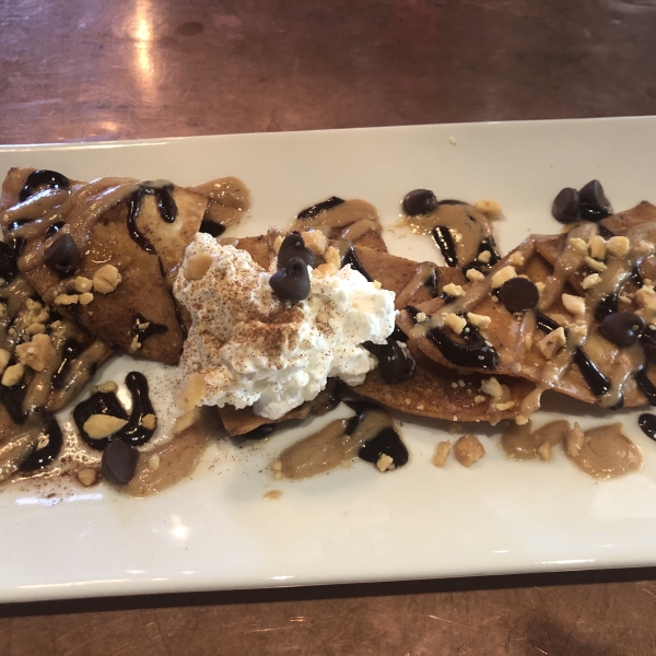 Chocolate Allspice Dessert Nachos