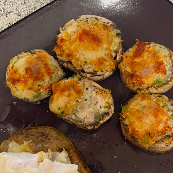 Crab-Stuffed Mushrooms