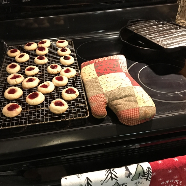 Jam Filled Butter Cookies
