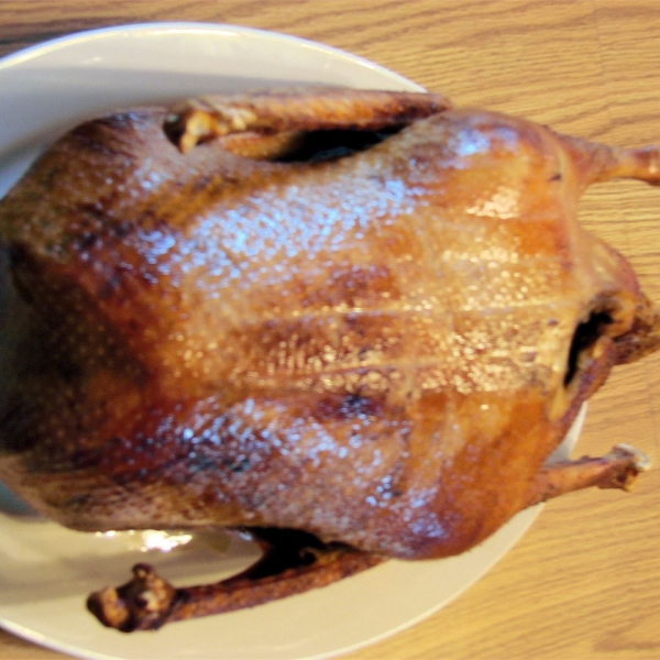 Super Crispy Roasted Goose