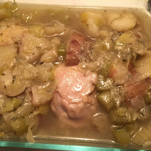 Cock-a-Leekie Soup
