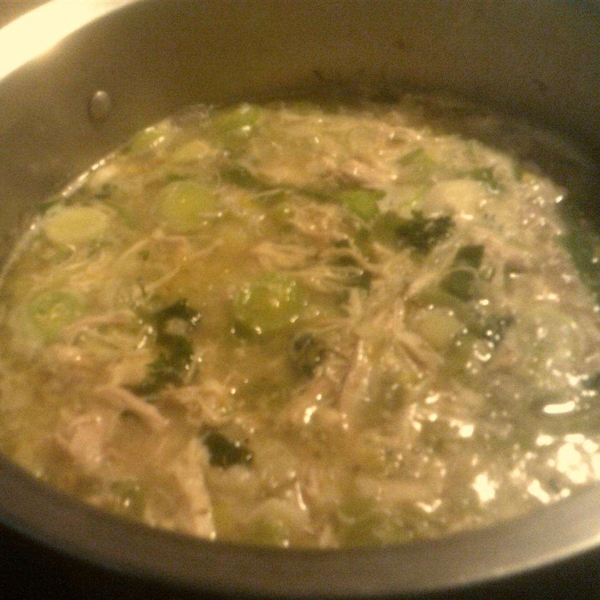Cock-a-Leekie Soup
