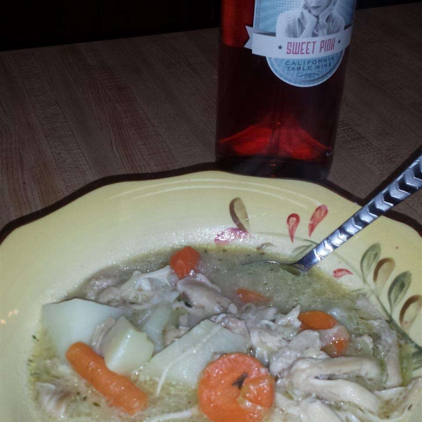 Cock-a-Leekie Soup