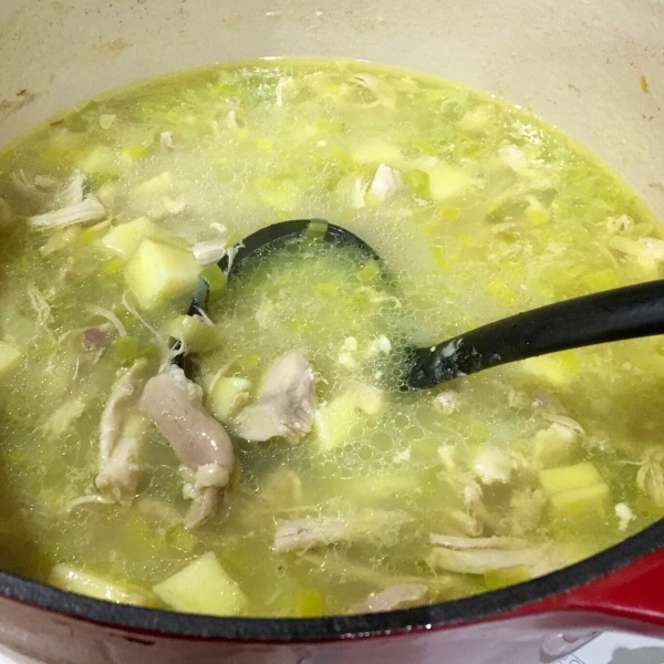 Cock-a-Leekie Soup