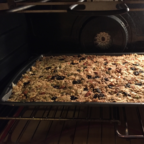 Easy Oatmeal and Almond Bars