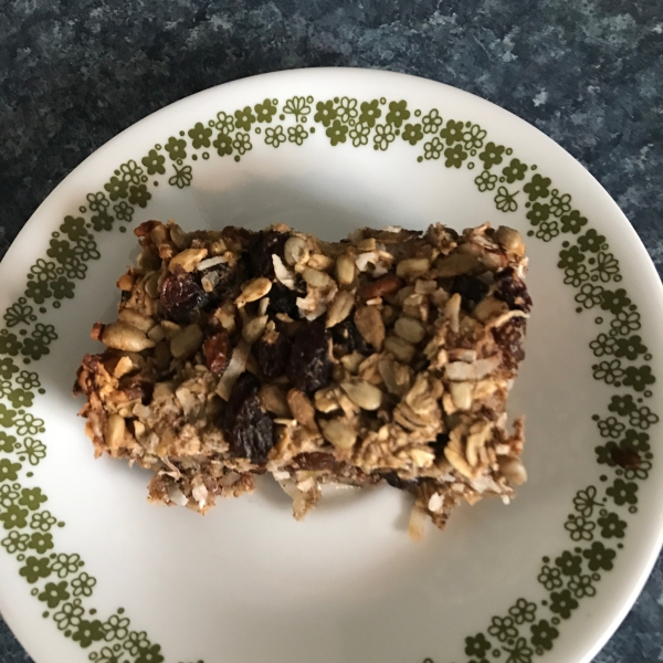 Easy Oatmeal and Almond Bars