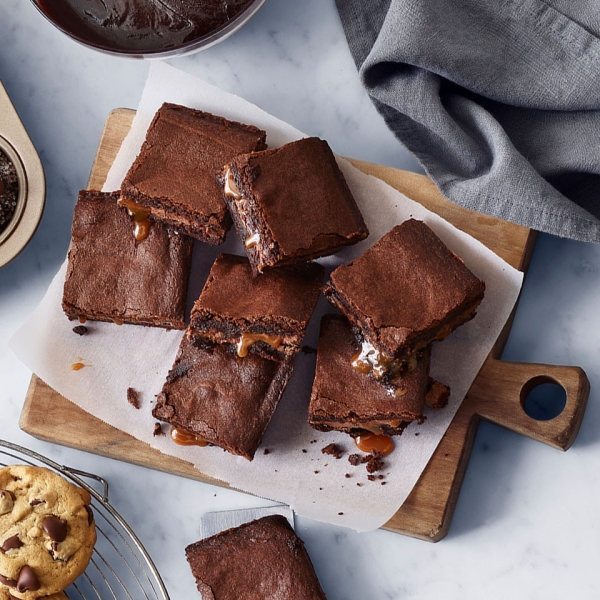 Ghirardelli Chocolate Caramel Brownies