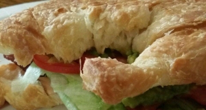 Croissant Club Sandwich