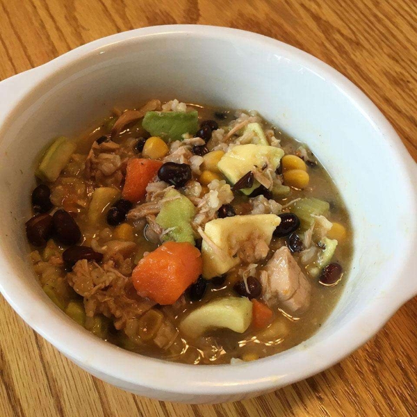 Chicken and Brown Rice Soup