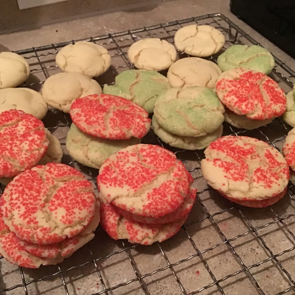 Cracked Sugar Cookies II