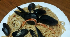 Seafood Scampi Linguine