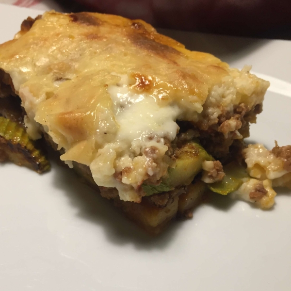 Grilled Eggplant Moussaka