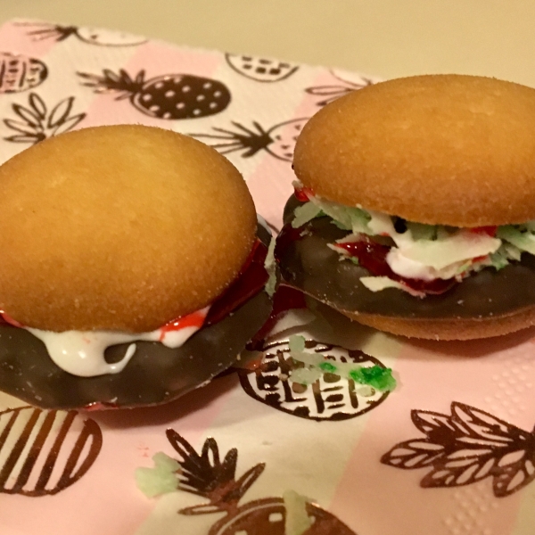 Hamburger Cookies