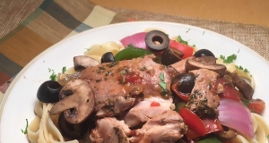 Elise's Slow Cooker Chicken Cacciatore