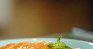 Delicate Tofu in Apricot-Honey Sauce