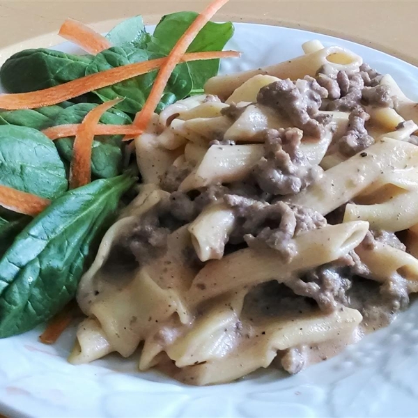 Easy and Quick Beef Stroganoff