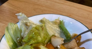 Pear, Feta, and Lettuce Salad