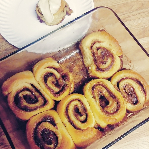 Herman Cinnamon Rolls