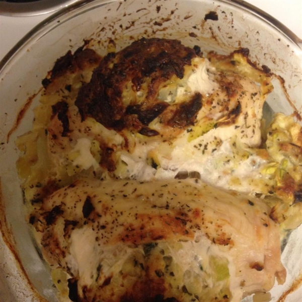 Zucchini Stuffed Chicken