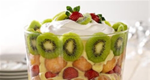 Strawberry-Kiwi Holiday Trifle